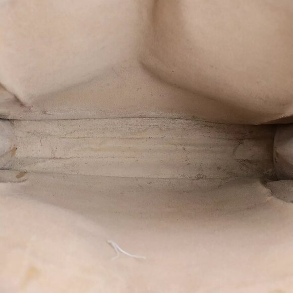 LOUIS VUITTON Logo Sac Plat Hand Tote Bag Monogram Leather Brown - Picture 16 of 16